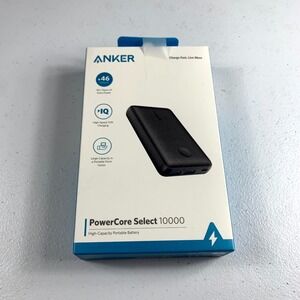 Anker‎ PowerCore Select 10000mAh Portable Charger Power Bank PowerIQ A1223 Black
